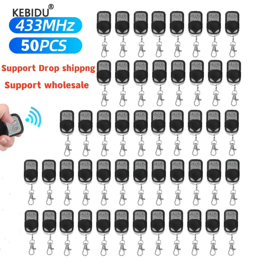 Wholesale 433MHZ Remote Control Clone Duplicate 4 Channels Clone Fixed