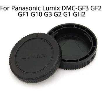 Tappi Per Obiettivi Fotografici Lenti Accessori Per Panasonic Lumix Dmc-DMC-GF3 GF2 GF1 G10 G3 G2 G1 GH2 Lens POSTERIORE Tappo corpo + Copertura