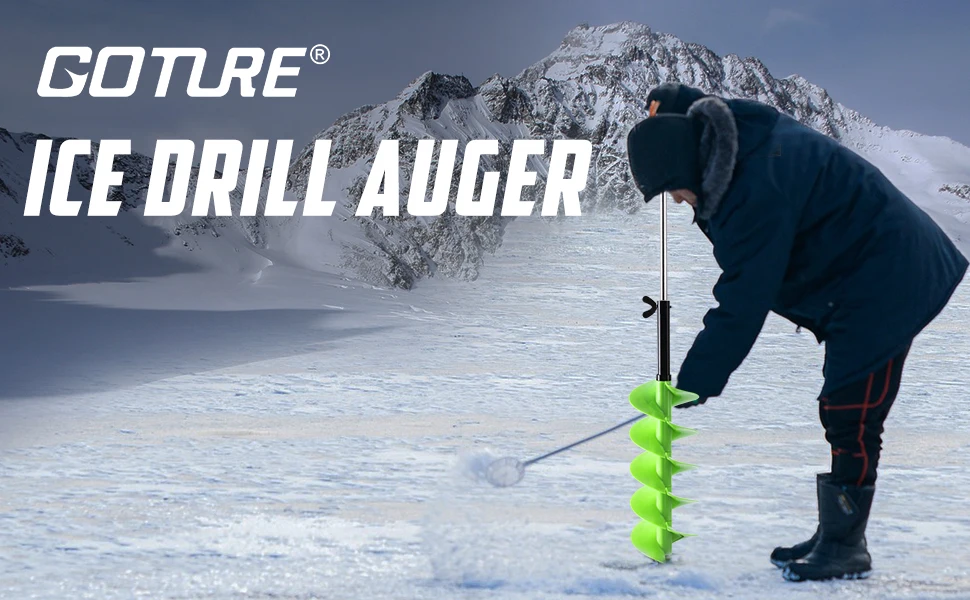 Ice Auger Stopper Disk Electric Ice Auger Ice Drill Auger Kit With