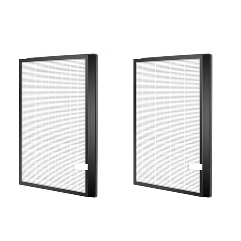 

2 Pcs 310X242x35mm Hepa Filter For Midea KJ20FE-NH3/NN/KJ200G-C41 210G-C46/C42 Etc Air Purifier Parts