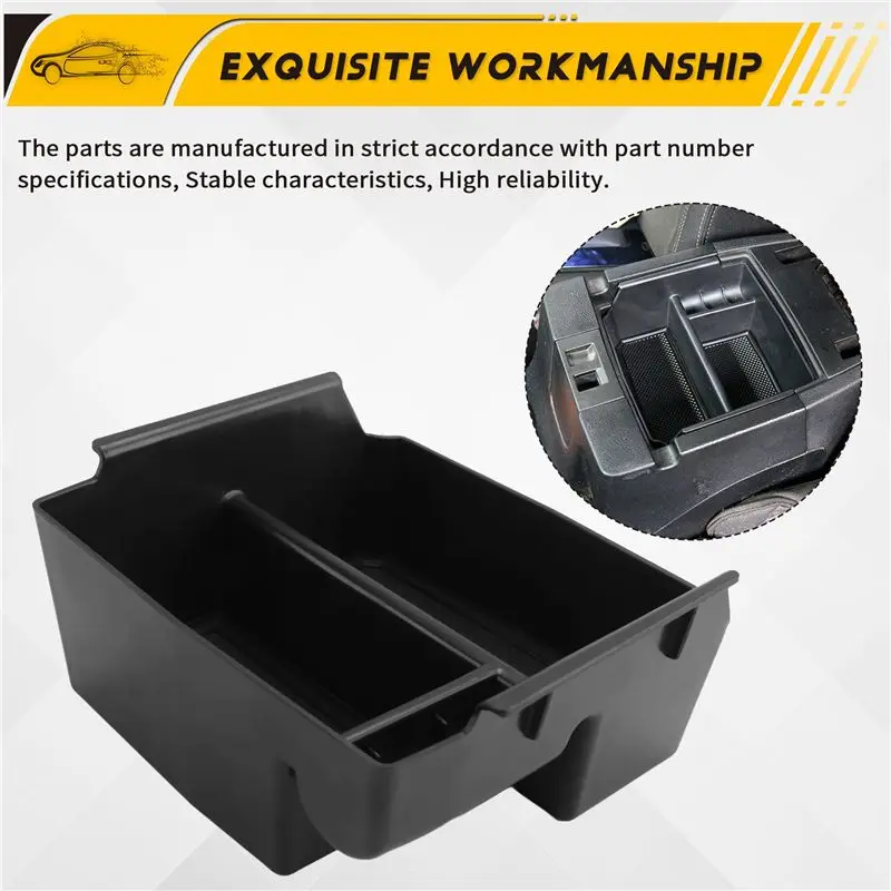 자동차 센터 콘솔 정리함 수납 박스 내부 액세서리 팔걸이 수납 박스 (지프 랭글러 JK 2007-2017-A54R 용)