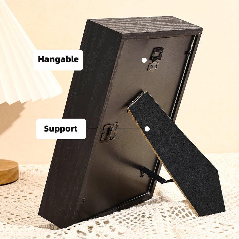 Shadow Box Frame 3D Hollow 3cm 5cm Photo Frame Dried Flower Specimen Holder Handmade DIY Handwork Display Home Decoration view 5