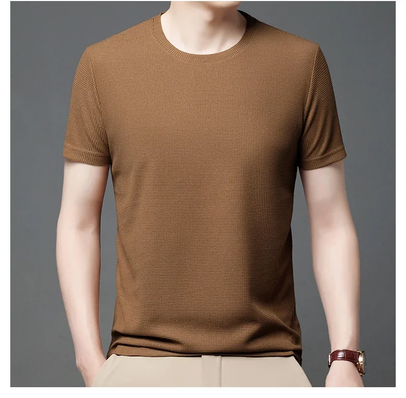 Caractéristiques de confort du t-shirt gaufré PlatiNum pour homme