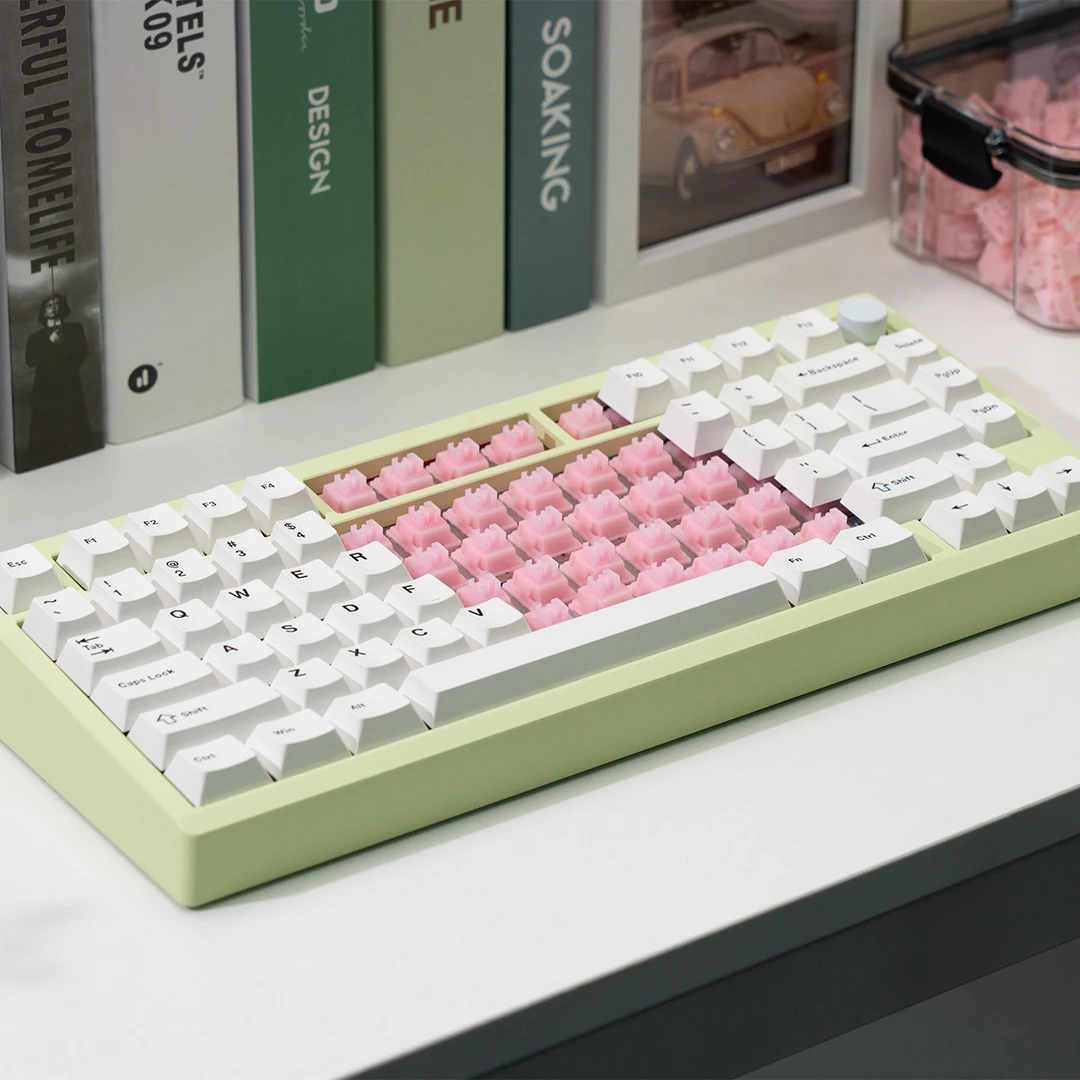 owl ベアリングケース　キースイッチ WS パールスイッチボールベアリング潤滑済みスイッチプレート