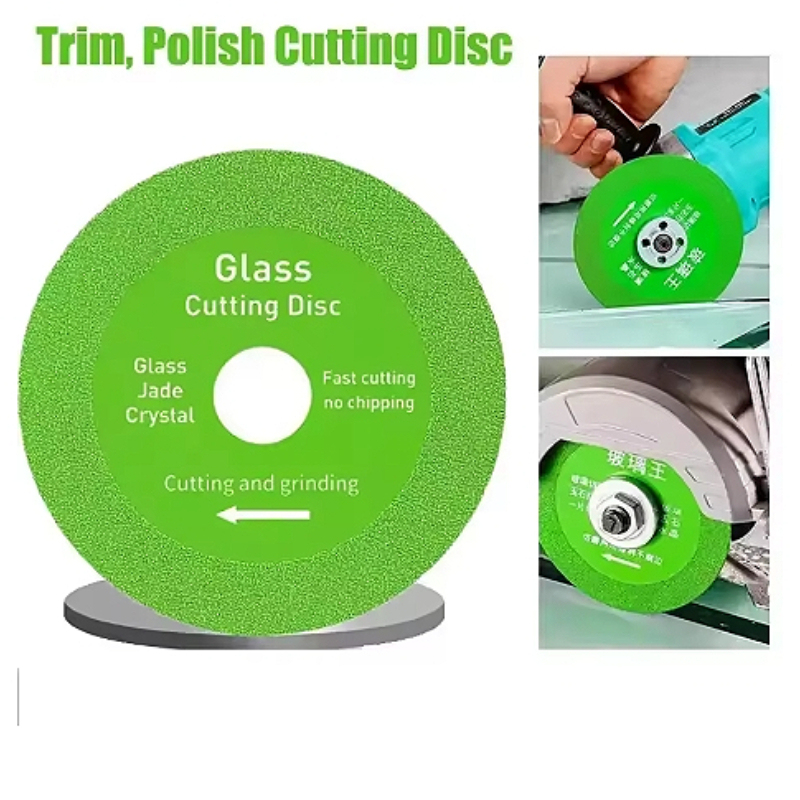 100*20/22.23mm Ultra-thin Saw Blade Glass Cutting Disc Jade Crystal Wine Bottles Ceramic Tile Polishing Grinding Chamfering Disk