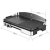 Griddle electric griddle teppanyaki commercial household grilled steak machine desktop griddle Korean frying pan 4