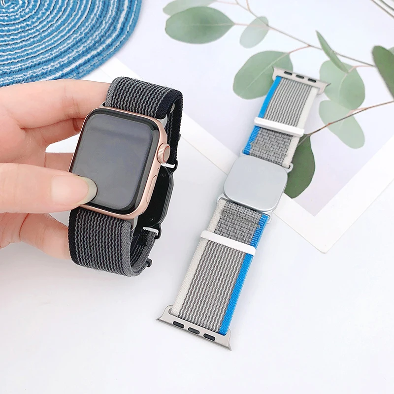 Trail Loop+Charger For apple watch band 49mm 45mm 41mm 44mm 40mm 42mm nylon bracelet for iWatch Ultra series 7 6 5 3 se 8 strap
