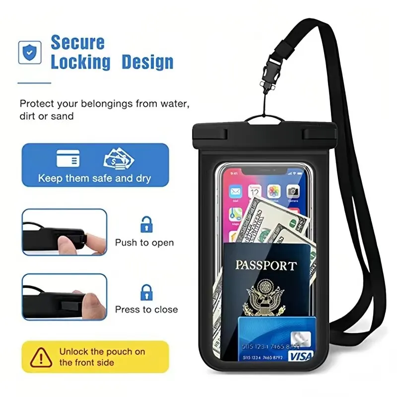 Universal IP68 Waterproof Floating Airbag Case