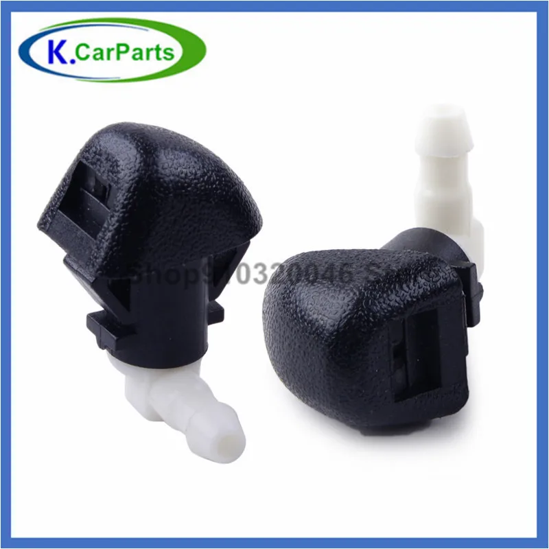 2PCS Car Windshield Washer Nozzles Nozzle Water Spray Jet for Honda