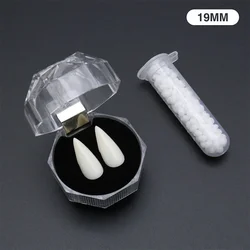 Spooky Halloween Vampire Teeth with Adhesive (Boxed 1.9cm set)