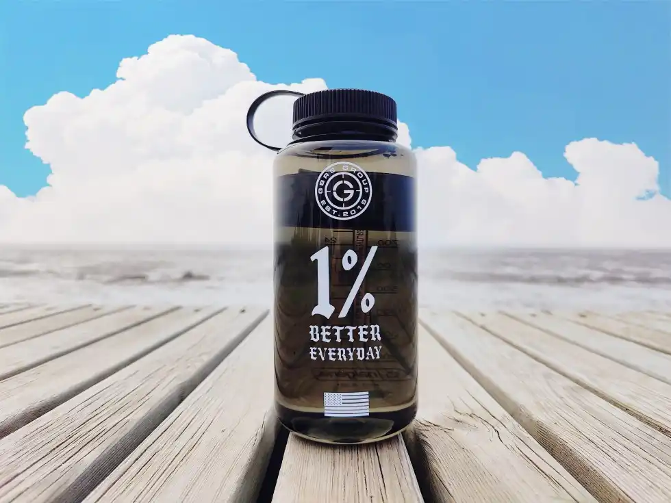 Forward Observations Group 水筒 1000ml 1% BETTER EVERY DAY Fitness Space Cup Water Cup Kettle