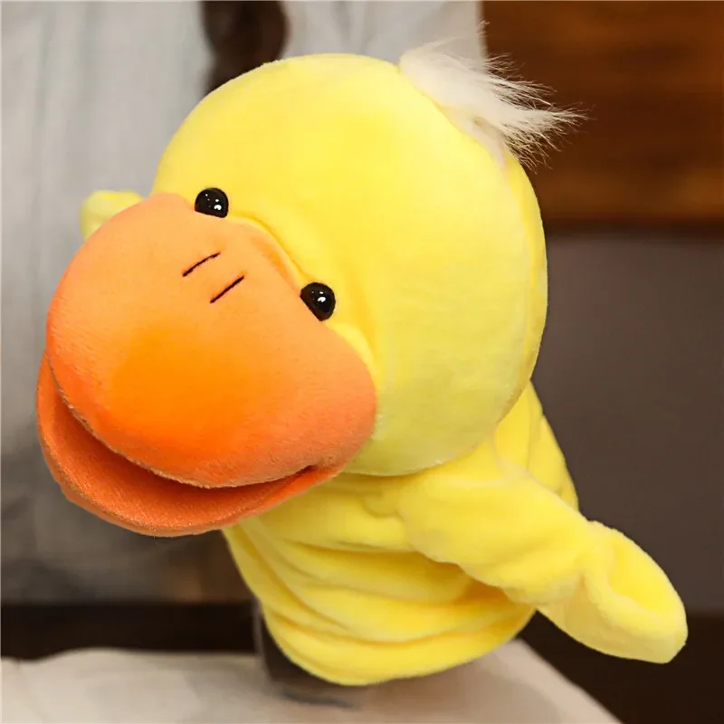Stuffed Plush Animals Toys Hand Finger Story Puppet Kawaii Dolls Educational Baby Toys hand puppet 6