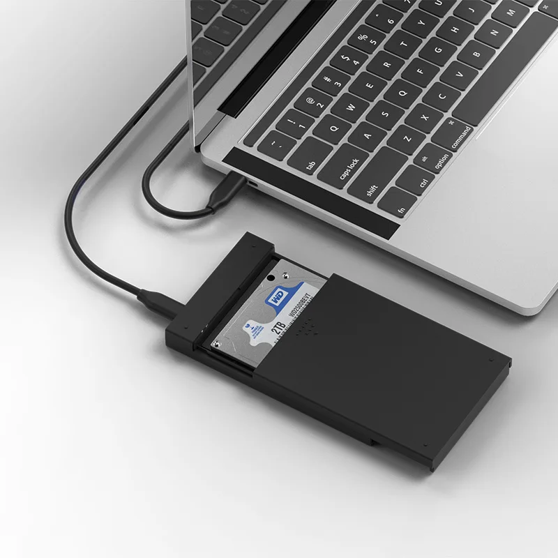 2.5 SATA to USB3.0/3.1 HDD Enclosure Mobile Hard Drive Cases support 6TB HDD for SSD External Storage CASE Blueendless