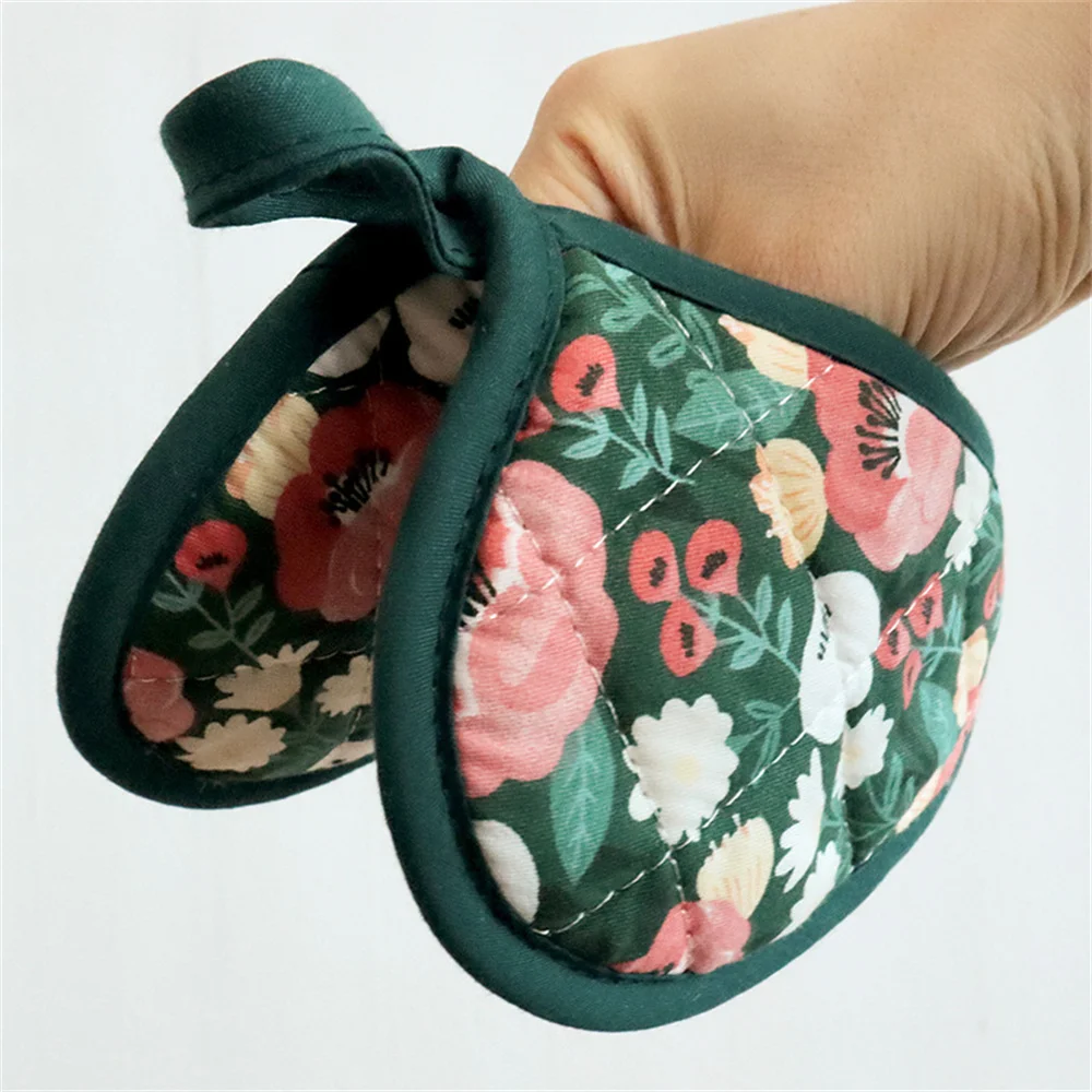 Izolacja do pieczenia zacisk ręczny żelazne styl japoński uchwyt garnka domowe rękawice odporne na oparzenia akcesoria kuchenne