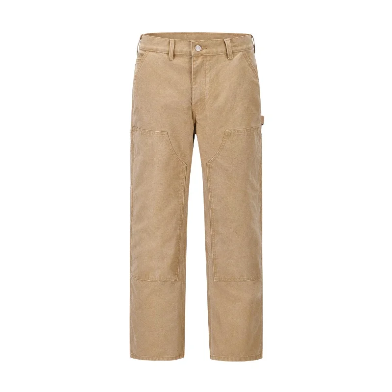 

High Quality Cargo Pants with Large Pockets Men Women EU Size Heavy Fabric Fashion Streetwear Pants Four Seasons Viking