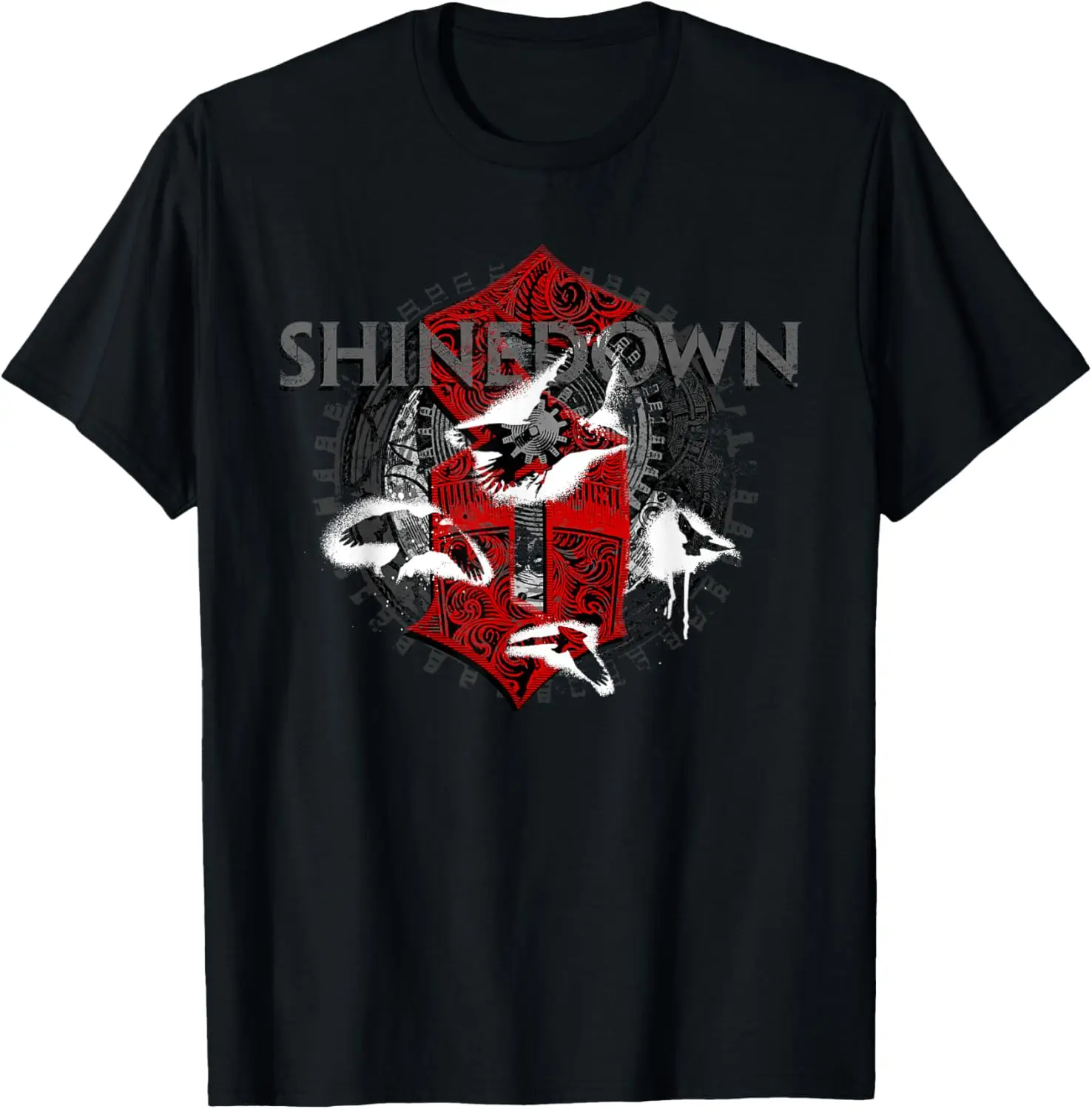 Shinedown Madness Clockwork T-Shirt AliExpress