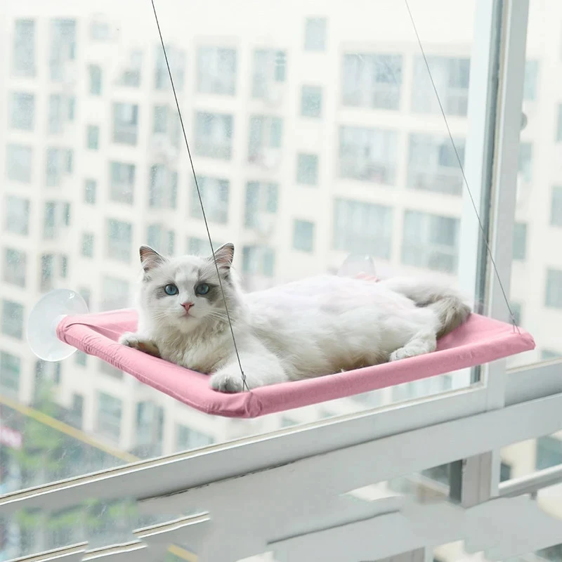 Cozy Cat Hammock - Premium Hanging Pet Bed and Window Seat