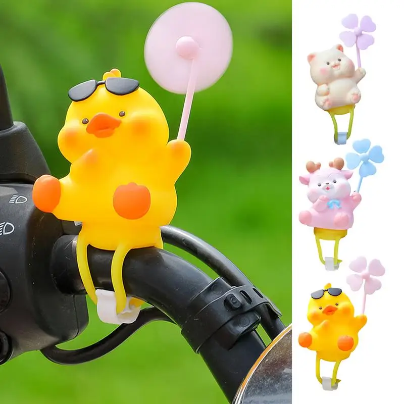 

Cartoon Ornament For Handlebar Motorcycle Cute Ornaments Accessorie Eye Catching Cartoon Windmill For Bicycles Car Interior Deco