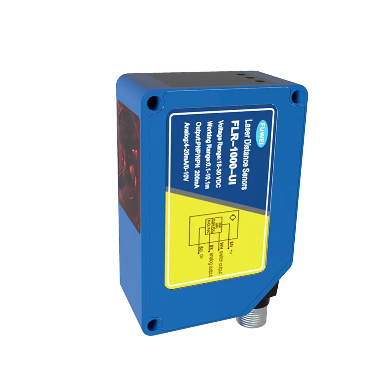

FUWEI FLR-1000-UI 10m 4-20mA0-10V high precision OLED analog digital display laser distance sensor