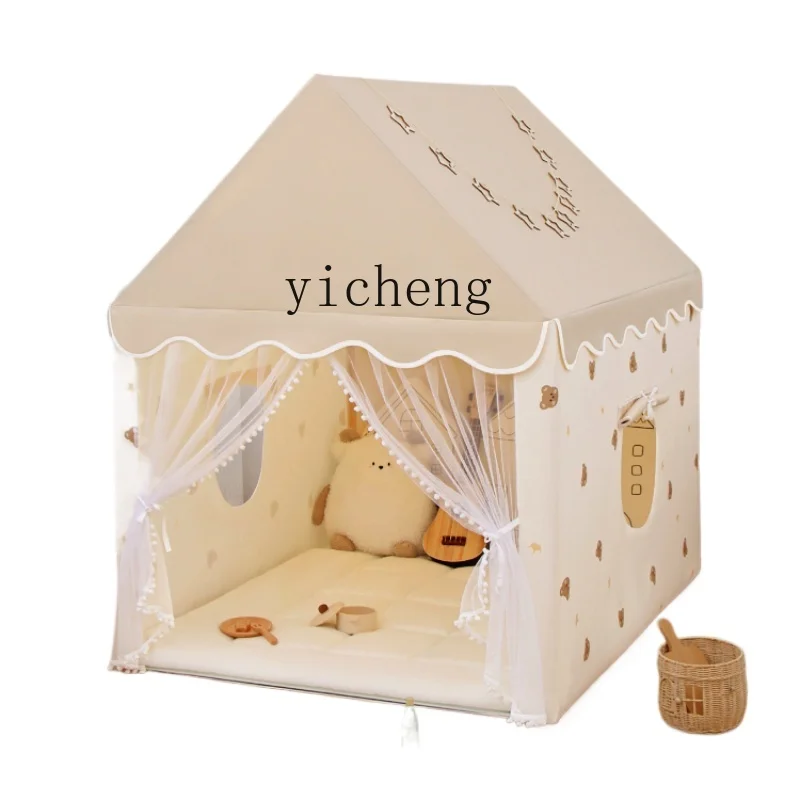 Tqh Tent Indoor Children Toy House Small Tent Girl Princess Boy Game House