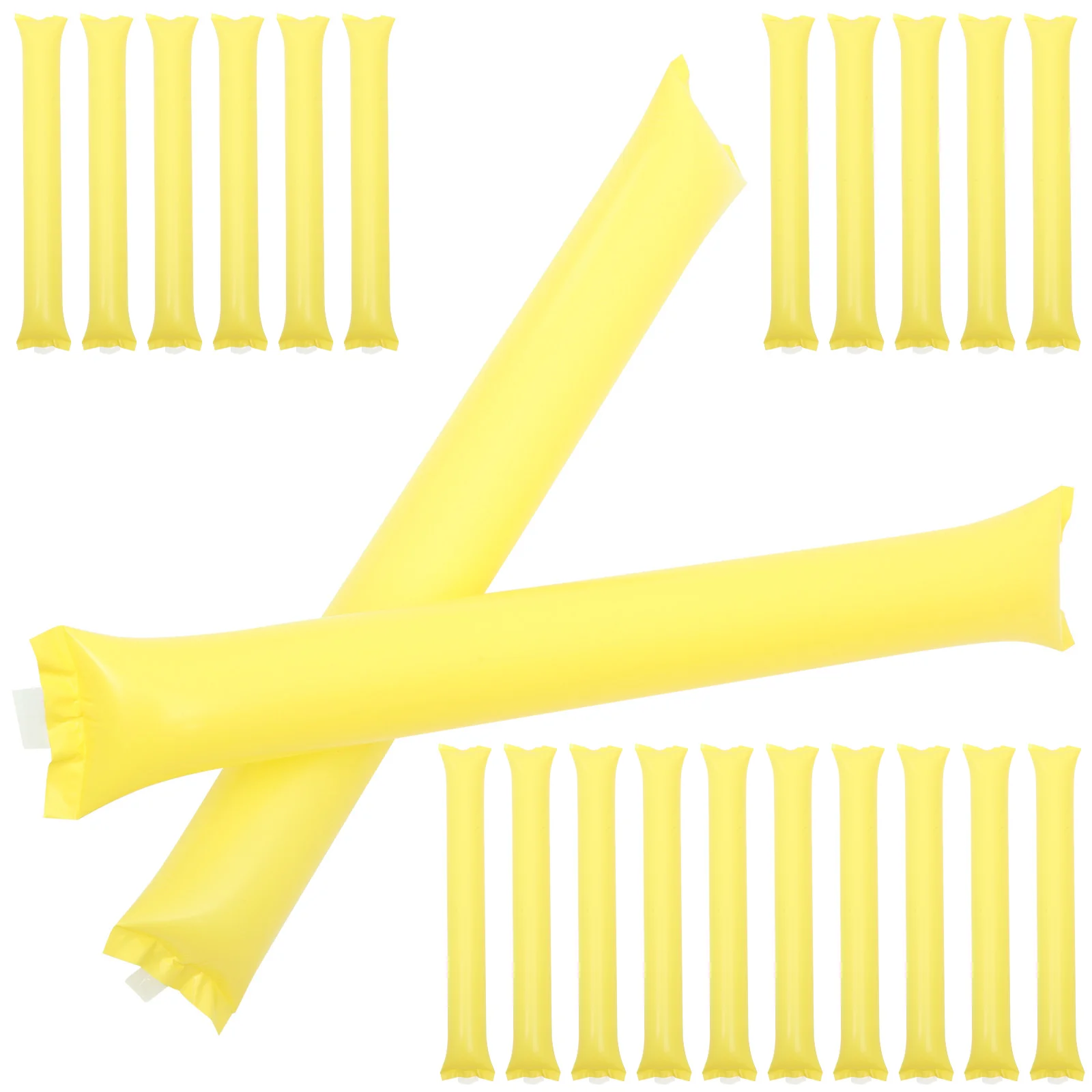 40 Pcs Christmas Cheer Stick Party Favors for Sporting Events Inflatable Sticks