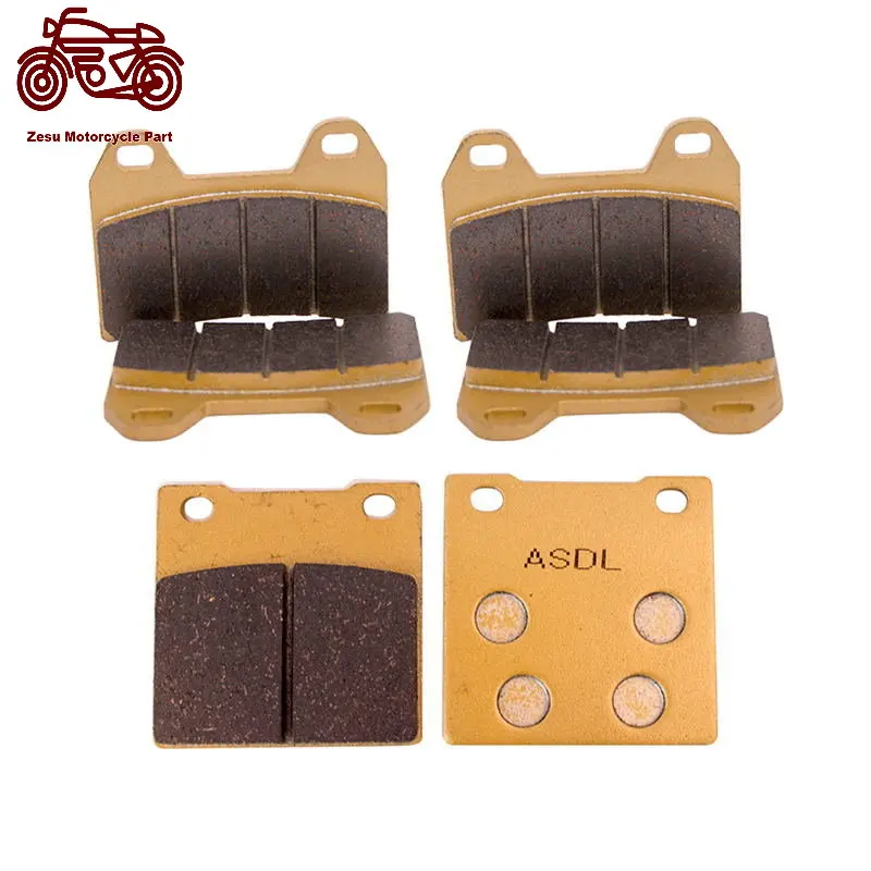 

Motor Bike Front Rear Disc Brake Pads For Suzuki GSX 1200 FSW/FSX 98-99 GSX 400 FSV/FSK1 (GK7B) Inazuma MAGNI Sport 1200 #bJ