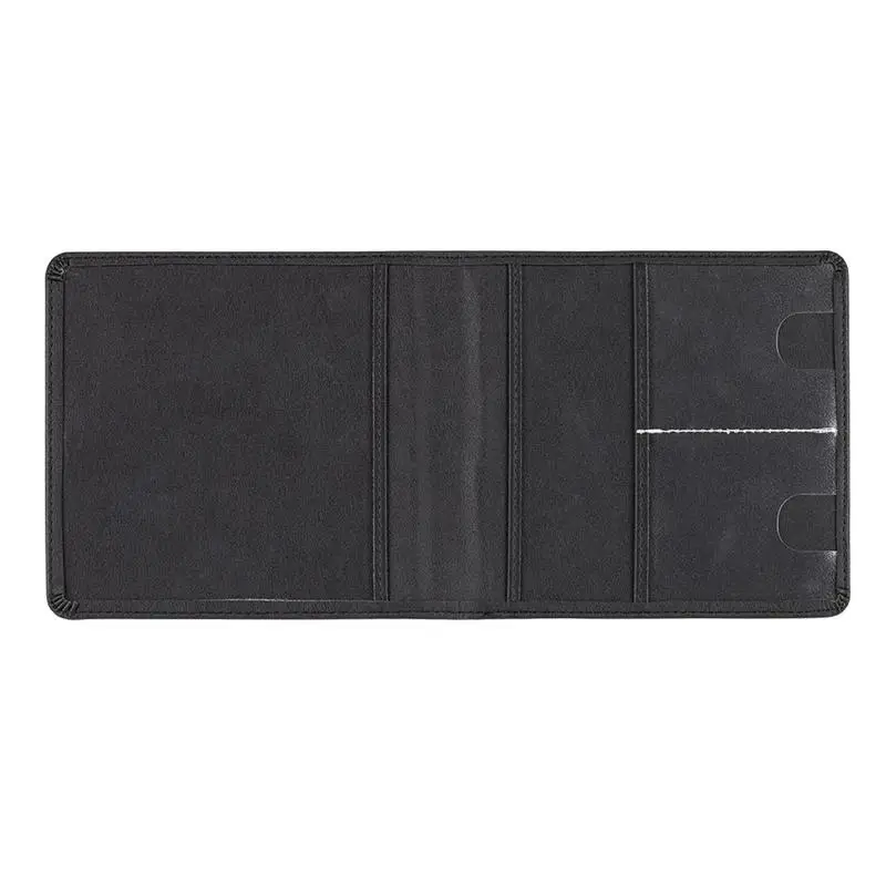 

Insurance Card Holder For Car Car Document Holder PU Leather Vehicle Glove Box Car Organizer Auto Registration Insurance & Card