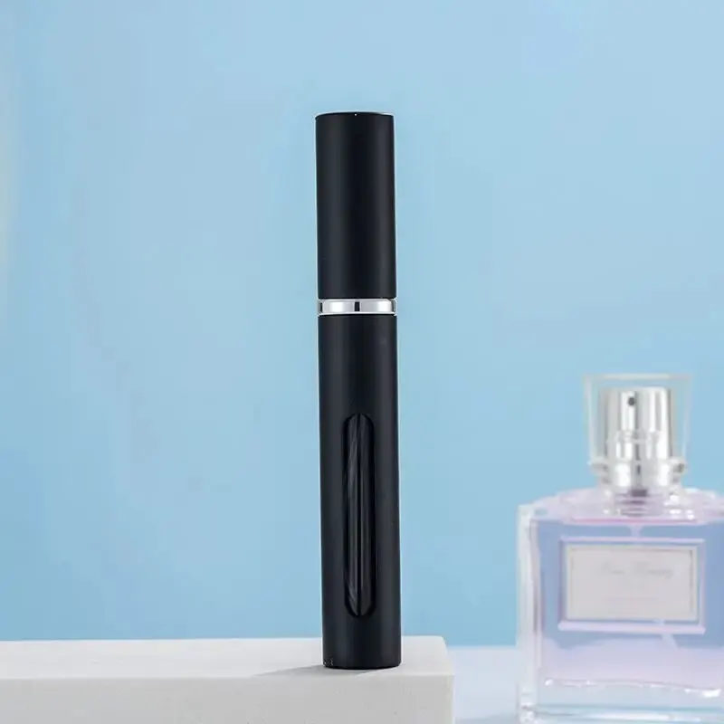 10ml Ultra Fine Spray Perfume Dispenser Visible Small Open Window Perfume Dispenser Bottle Portable Travel Sample Push Bottle perfume sub bottles