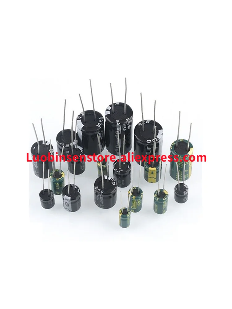 2-50PCS 6.3V 10V 16V 25V 35V Low ESR High Frequency Aluminum Capacitor 1000UF 1200UF 1500UF 1800UF 2200UF 3300UF 4700UF 6800UF