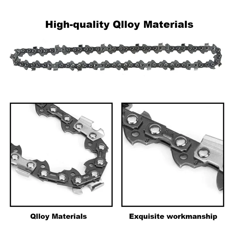 Chainsaw Chain 6 Inch/4inch/8inch Mini Steel Chainsaw Chain Electric Electric Saw Accessory Replacement Chain Saw