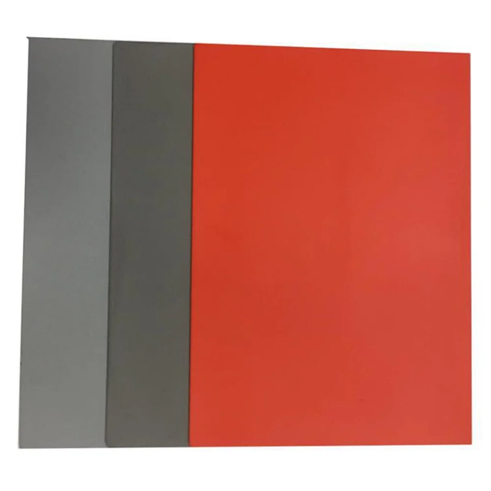 Rubber Stamps A4 Gray Laser Rubber Sheet Adhesive Oil Abrasion Precise Engraving Printing Sealer Stamp 297x211x2.3mm