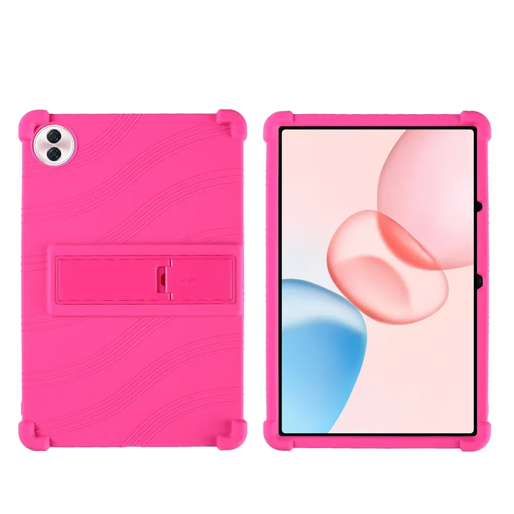 Child-Friendly Silicone Protective Case with Anti-Drop Strap and Bracket