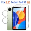 Screen Protector for Redmi Pad SE 4G (8.7 inch) 2024 Tablet Tempered Glass Film Rear Camera Protector Anti-fall/Anti-scratch 8.7 1