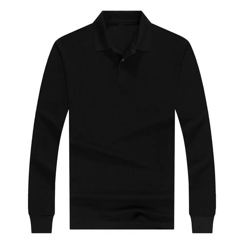 

Мужская рубашка с длинным рукавом, профессиональная деловая рубашка с лацканами и длинным рукавом, поглощающая пот, с защитой от морщин