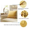 Gold Velvet Decorative Throw Pillow Covers, Couch, Sofa, Bed, Soft Cushion Covers,18x18, 2 Pack 2