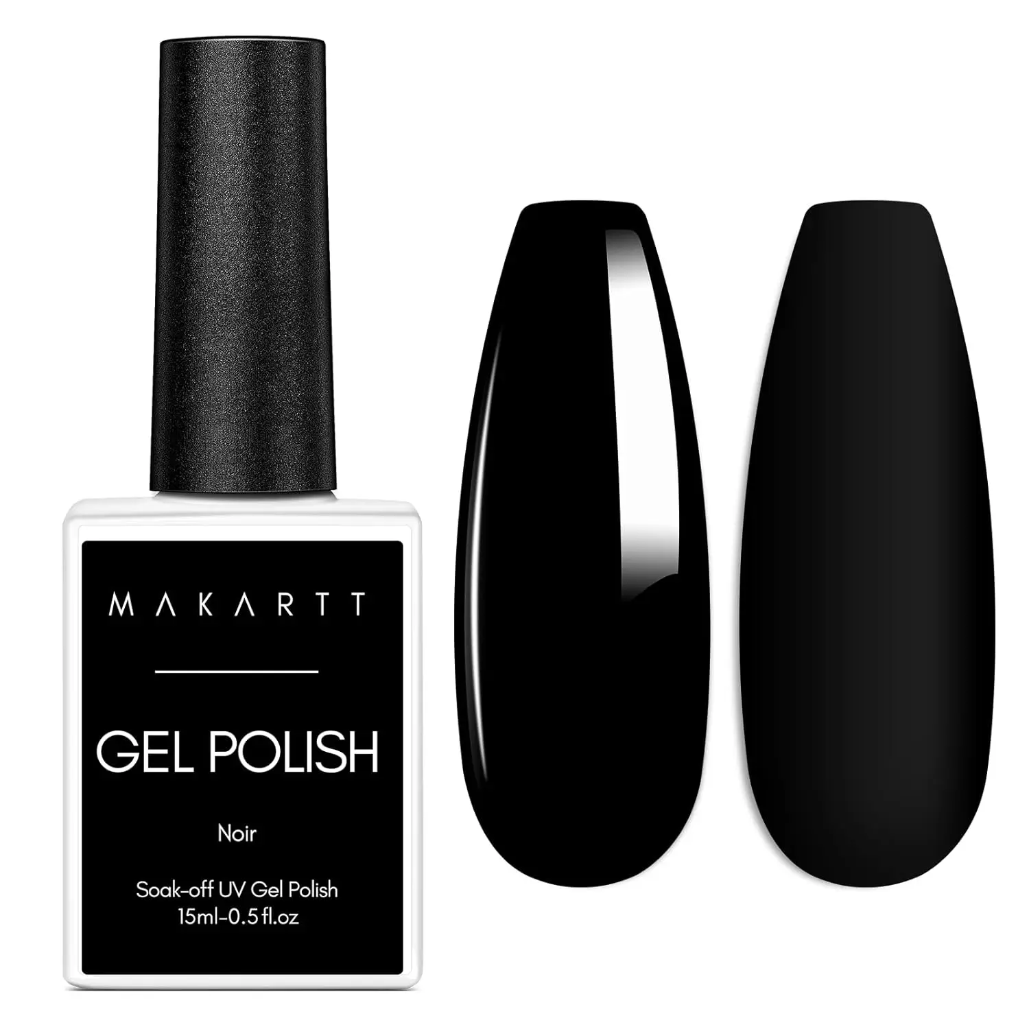 

Makartt Black White Nail Gel Polish Set Trendy and Classic Nail Lacquer Soak Off LED Nails Gel Nail Art Design Decoration Gift