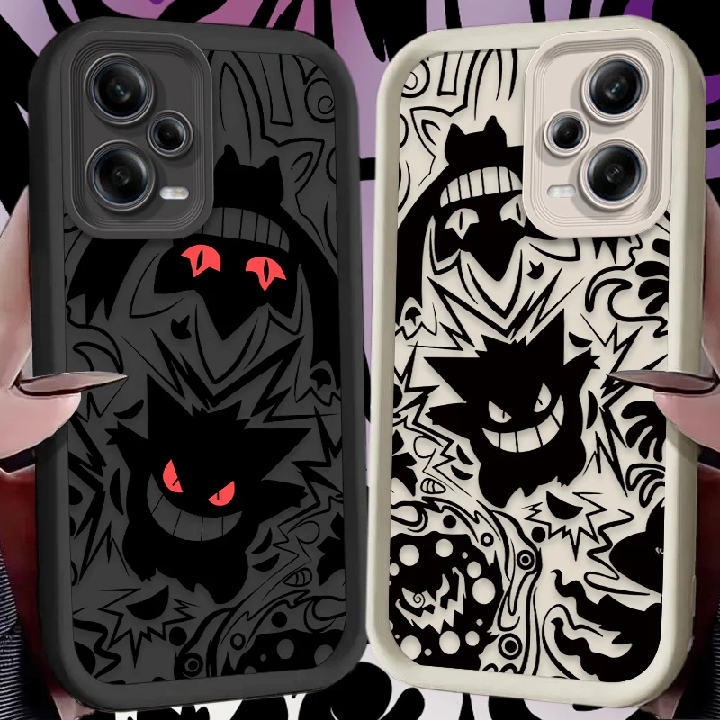 LuxuryPokemonGengarPhoneCaseForXiaomiRedmiNote131211Pro