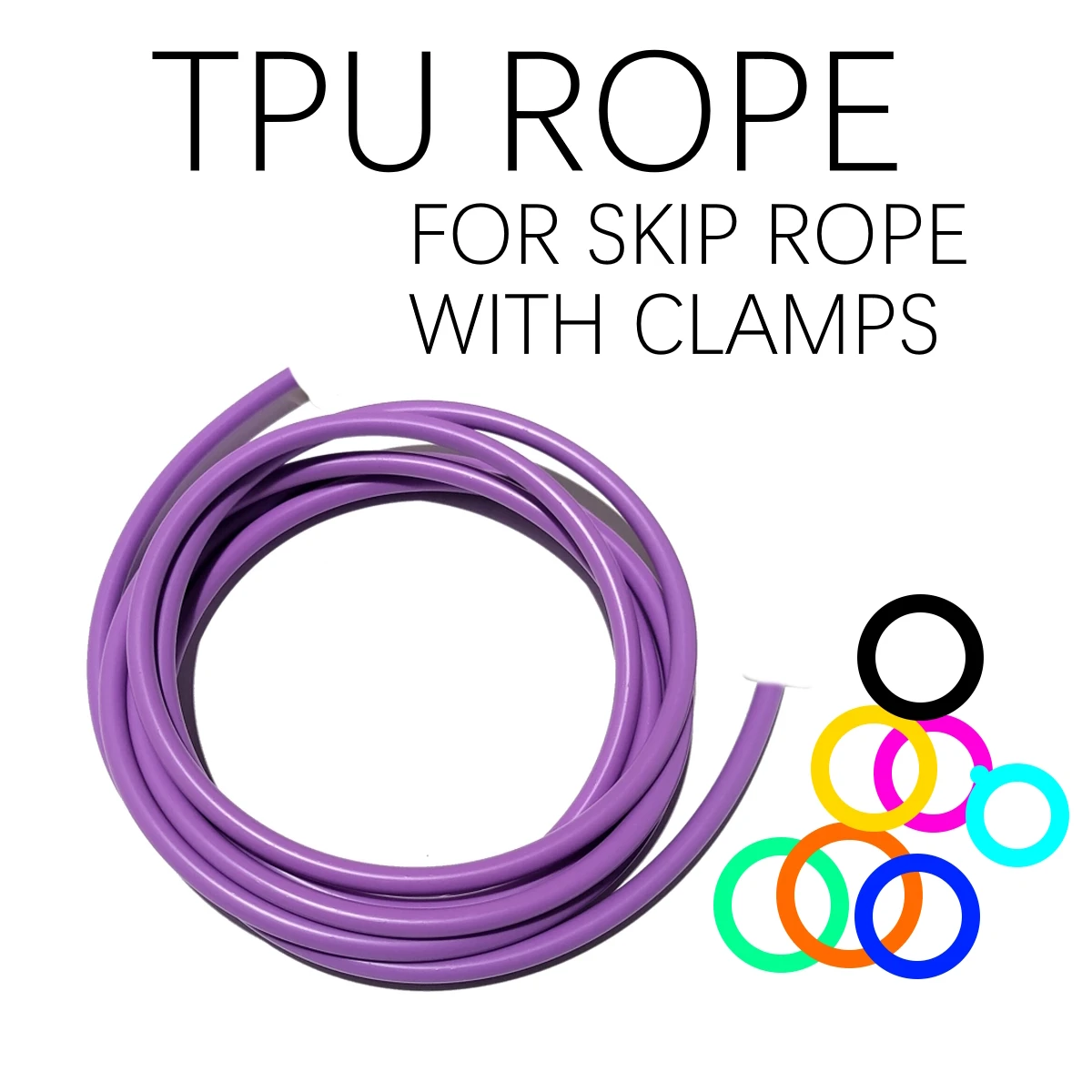 TPU rope PU cord  ANTI COLD ANTI FRICTION SKIPPING EXCHANGE CHANGE jump skip rope spare parts backup accessories 2