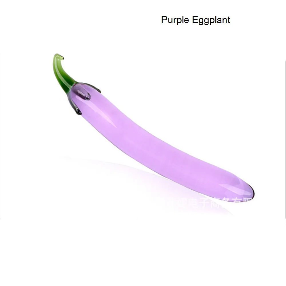 Glass Dildo satisfayer Artificial Realistic sex toys For Women Fruit Vegetable Vibrator Masturbation butt Ana_voghion.com