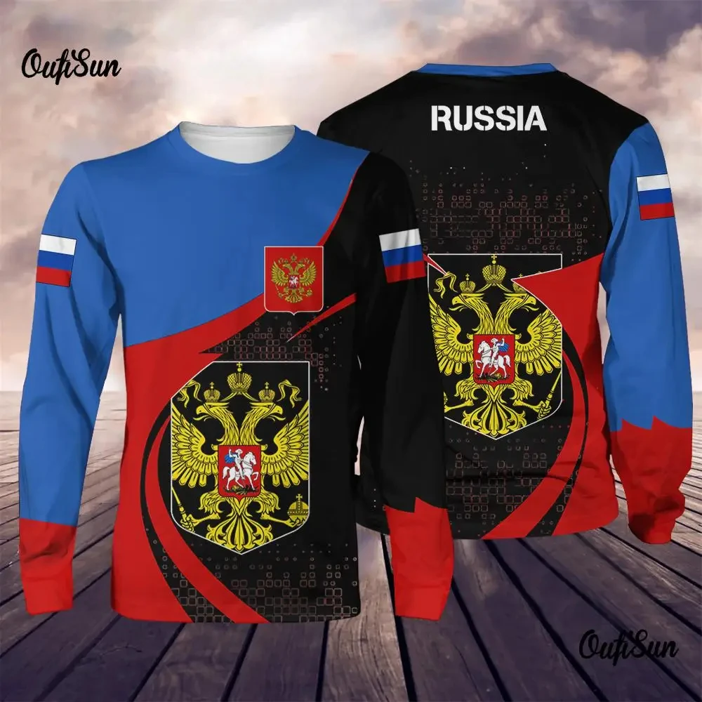 

Футболка мужская оверсайз с длинным рукавом и круглым вырезом, из хлопка