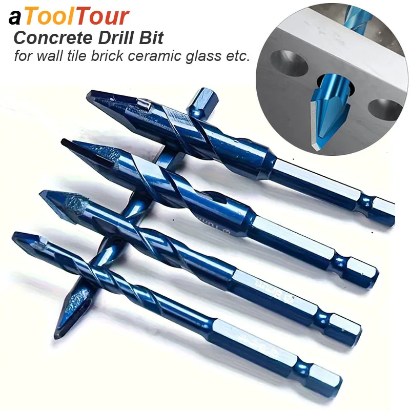 Hammer Drill Carbide Drill Bits Masonry Drill Bits Set For Tile