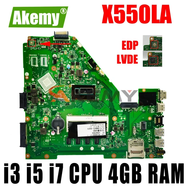 X550lc Laptop Motherboard Asus Motherboard X550ld - X550la Laptop -