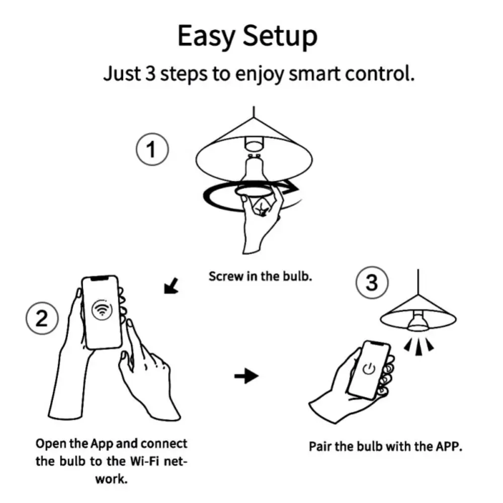 

1-GU10 Zigbee 3.0 Smart LED Lamp Spotlight Light Bulb 5W RGBCW Light Work With Smart Life Alexa Home Assistant