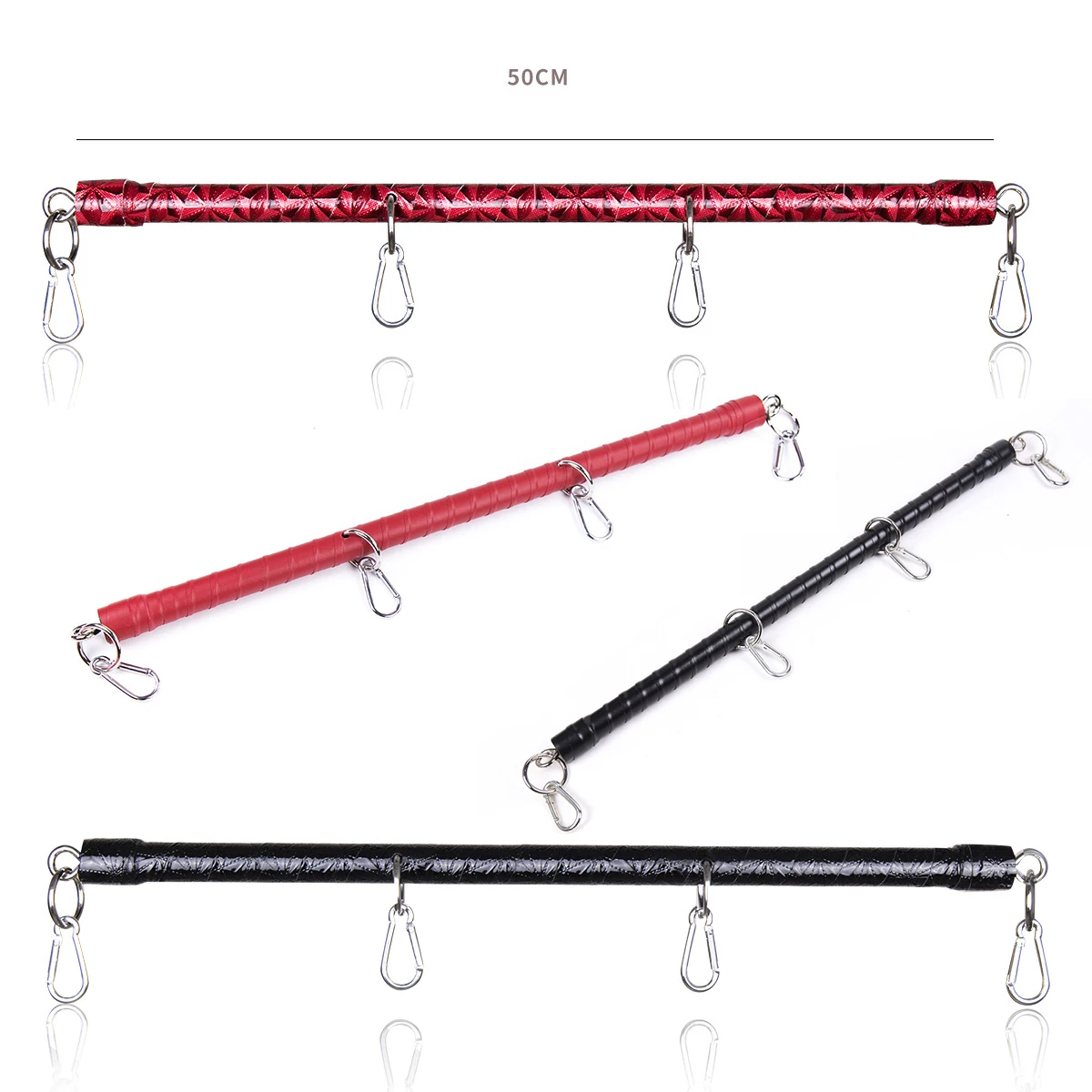 

Detachable Metal Spreader Bar Set Accessories for Handcuffs Ankle Cuffs Restraint Slave Cosplay Erotic Game BDSM Bondage Sex Toy