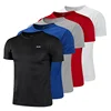 Men's Running Quick Dry Short Sleeve T-Shirt Gym Moisture Wicking Round Neck Lightweight Mesh Training Exercise Sports T Shirt 1