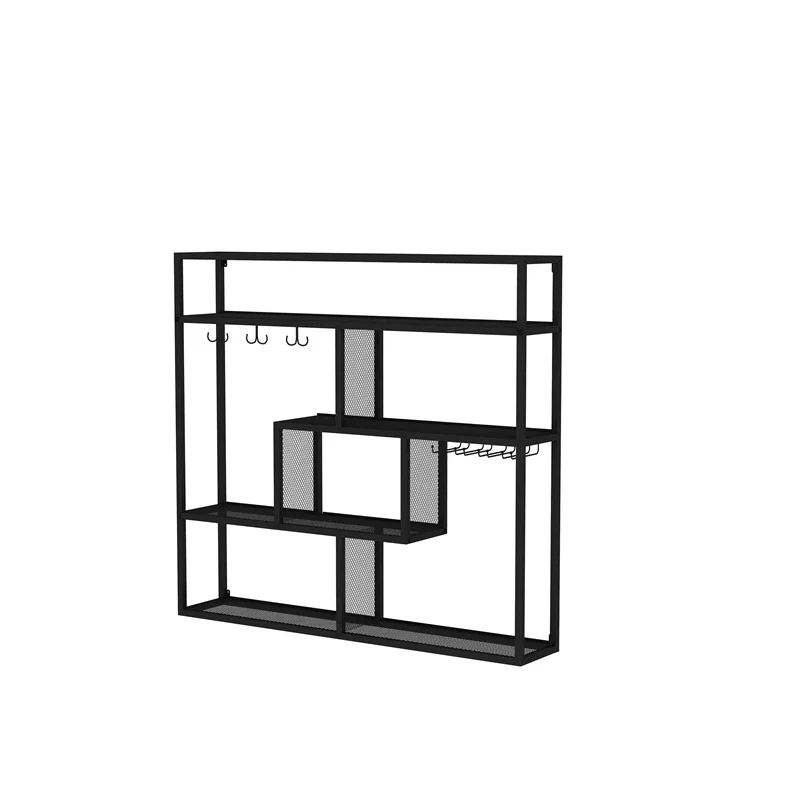 

Bar wall, wine rack, wall-mounted wall, restaurant wall-hanging, modern, simple, hanging home