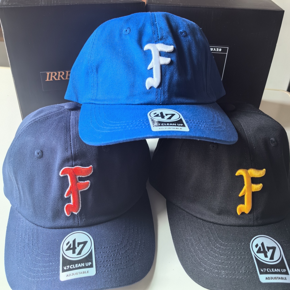 FOG/IRR Outdoor Hiking Fishing Ride Baseball Cap Black Burgundy Khaki Hat