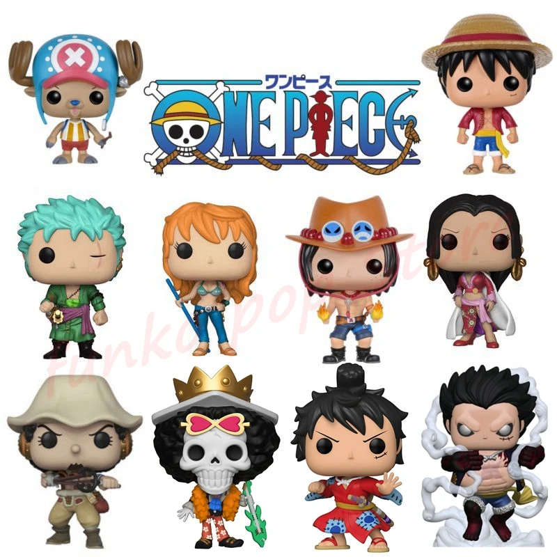 FUNKO Pop ONE PIECE All Series 10cm Roronoa Zoro #327 Japanese Anime  Cartoon Action Figure Collection Model Toys for Children