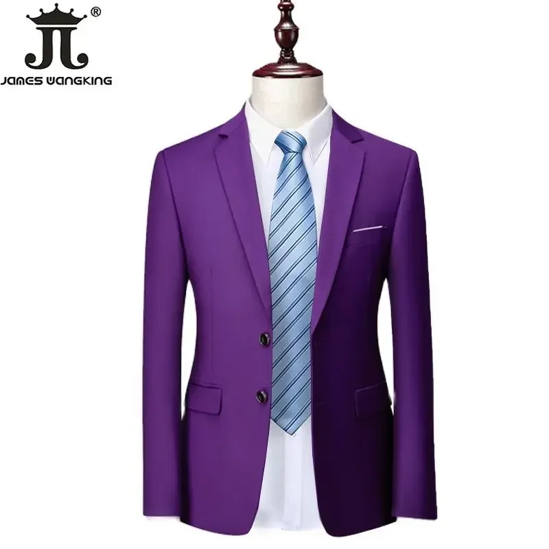 13 Color S-6XL Male Blazer Solid Color Classic Formal Business Men Suit Jacket Groom Groomsmen Wedding Dress Party Social Coat men suits jackets