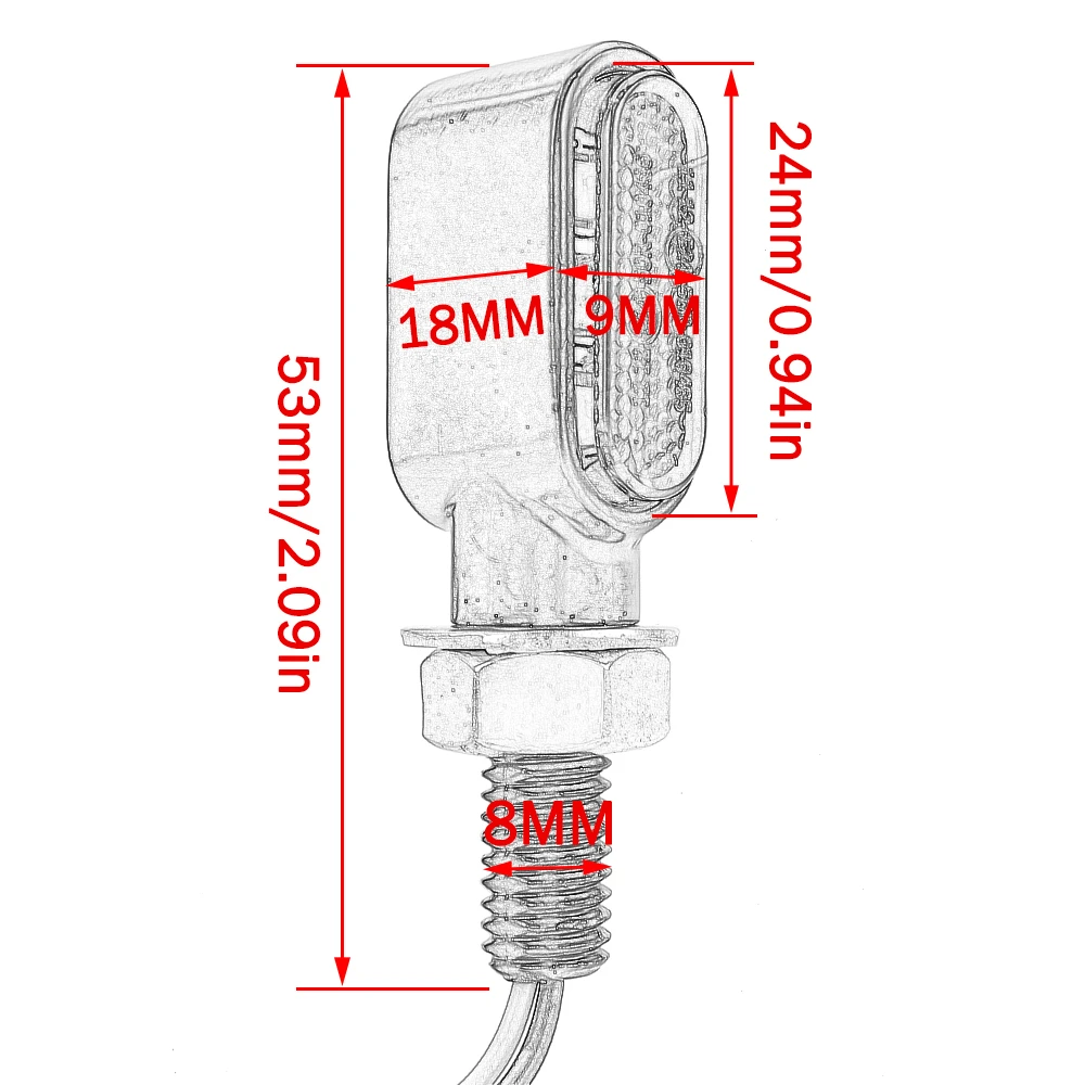 Рисунок 6 - Универсальные мигающие поворотники 12 В